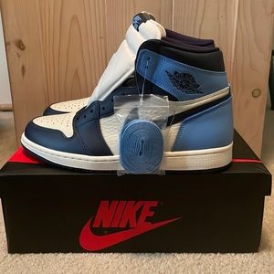 Jordan 1 Obsidian UNC Size 10.5